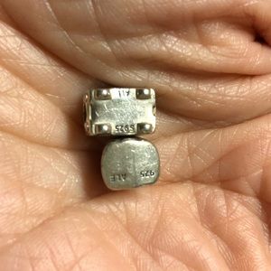 Pandora Jewelry - Authentic Pandora sterling silver GB flag charm Pandora Jewelry - Authentic Pandora sterling silver GB flag charm